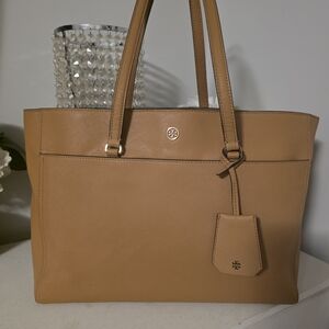 Tory Burch Tan Leather Tote